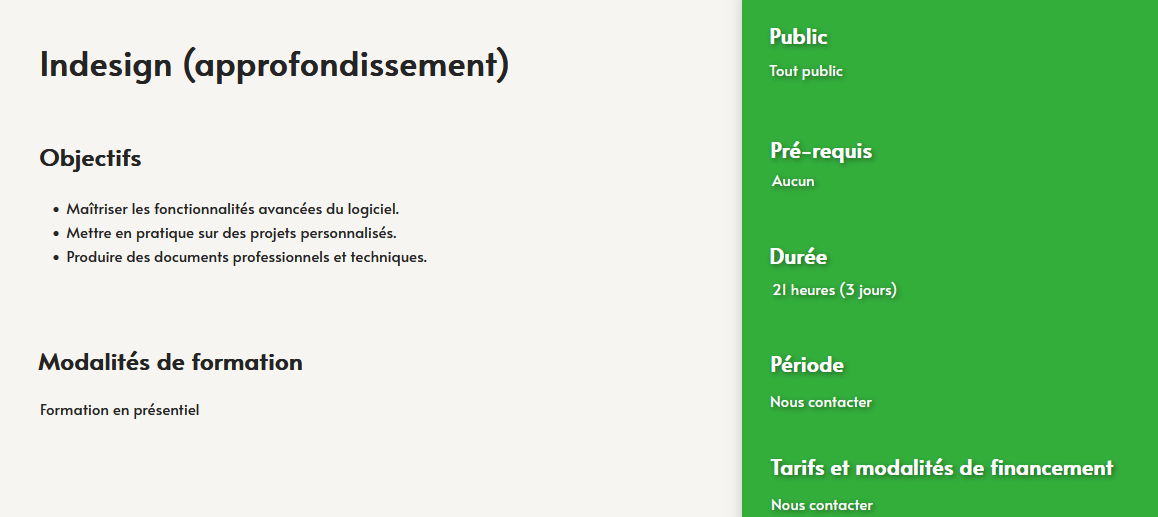 formation- indesign approfondissement- ,conception jardin - centre de formation Toulouse Auzeville