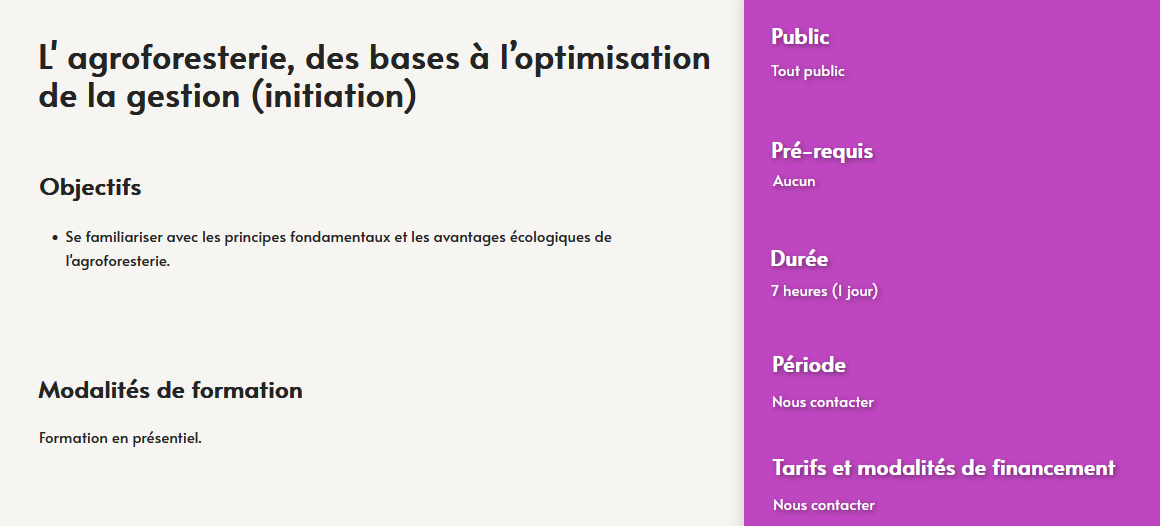 agroforesterie
