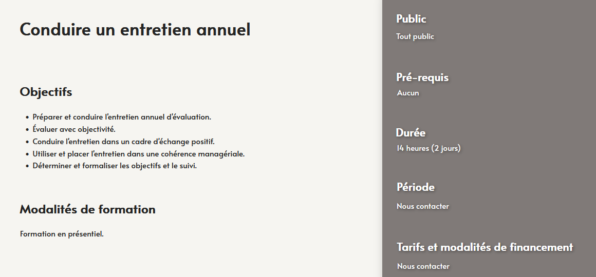 Conduire un entretien annuel